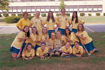 the varsity field hockey team